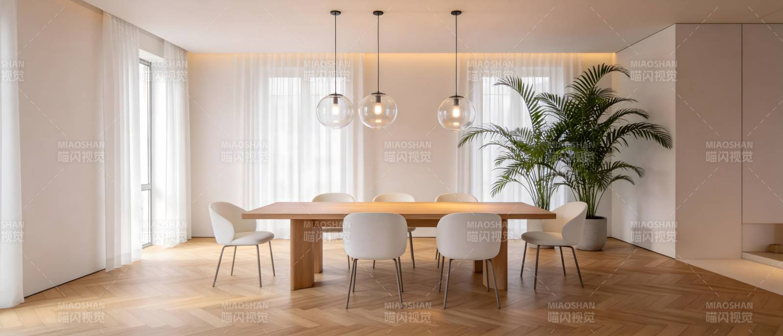 现代简约餐厅设计图片