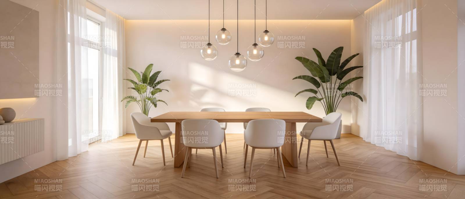 现代简约餐厅设计图片