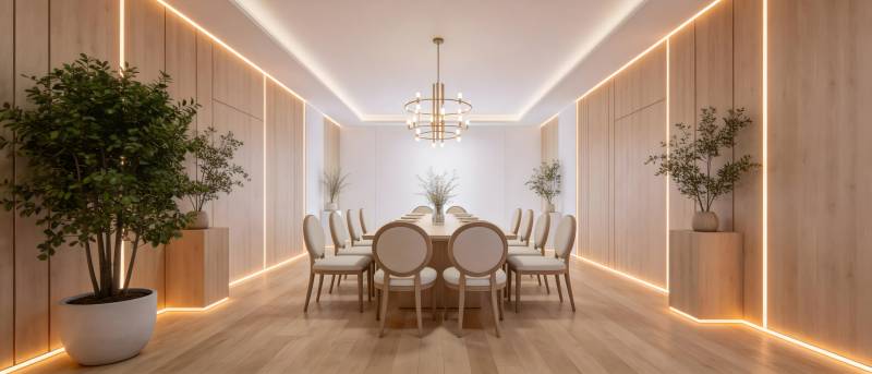 现代简约餐厅设计图片