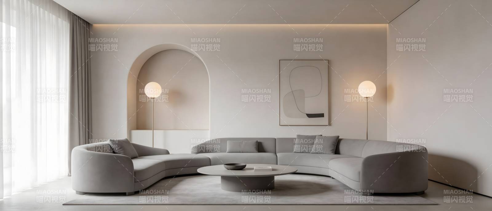 现代简约客厅设计图片