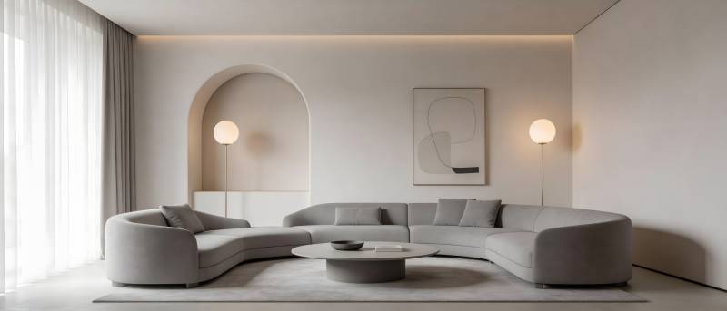 现代简约客厅设计图片