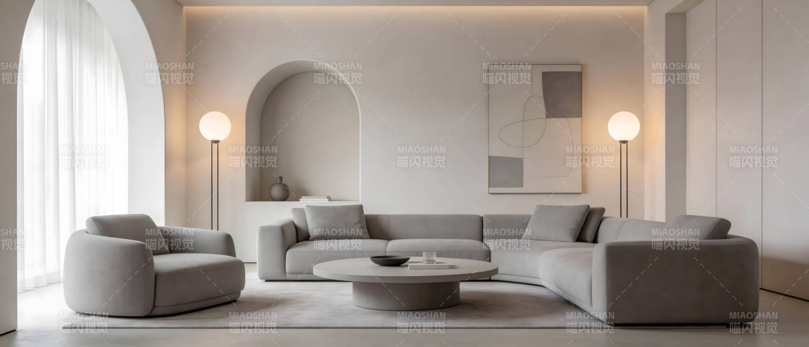 现代简约客厅设计图片