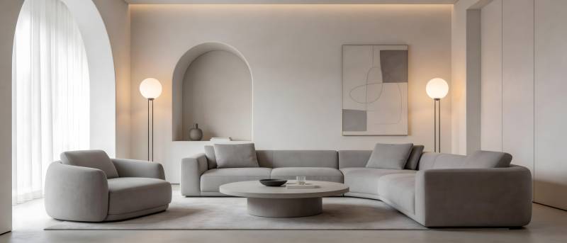 现代简约客厅设计图片