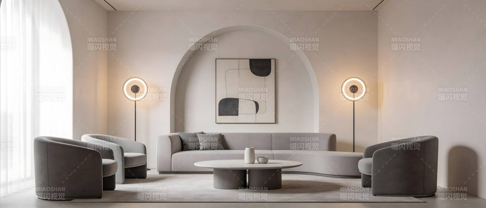 现代简约客厅设计图片