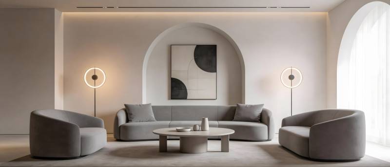 现代简约客厅设计图片