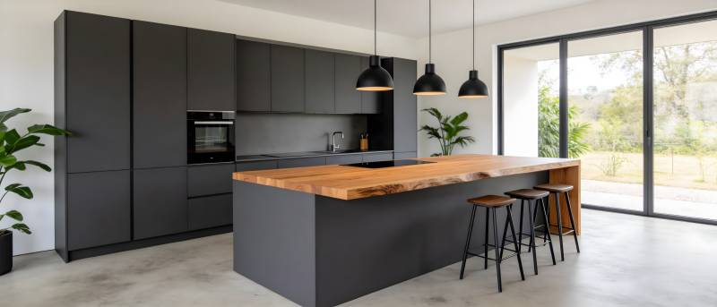 现代简约厨房设计图片