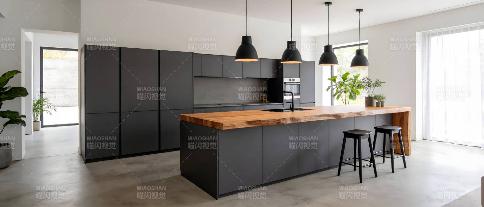 现代简约厨房设计图片