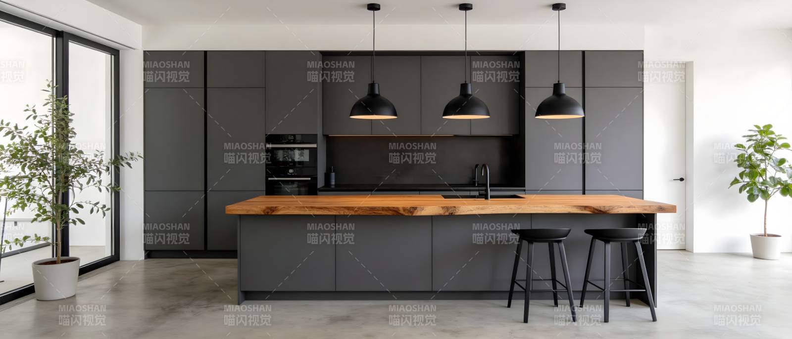 现代简约厨房设计图片