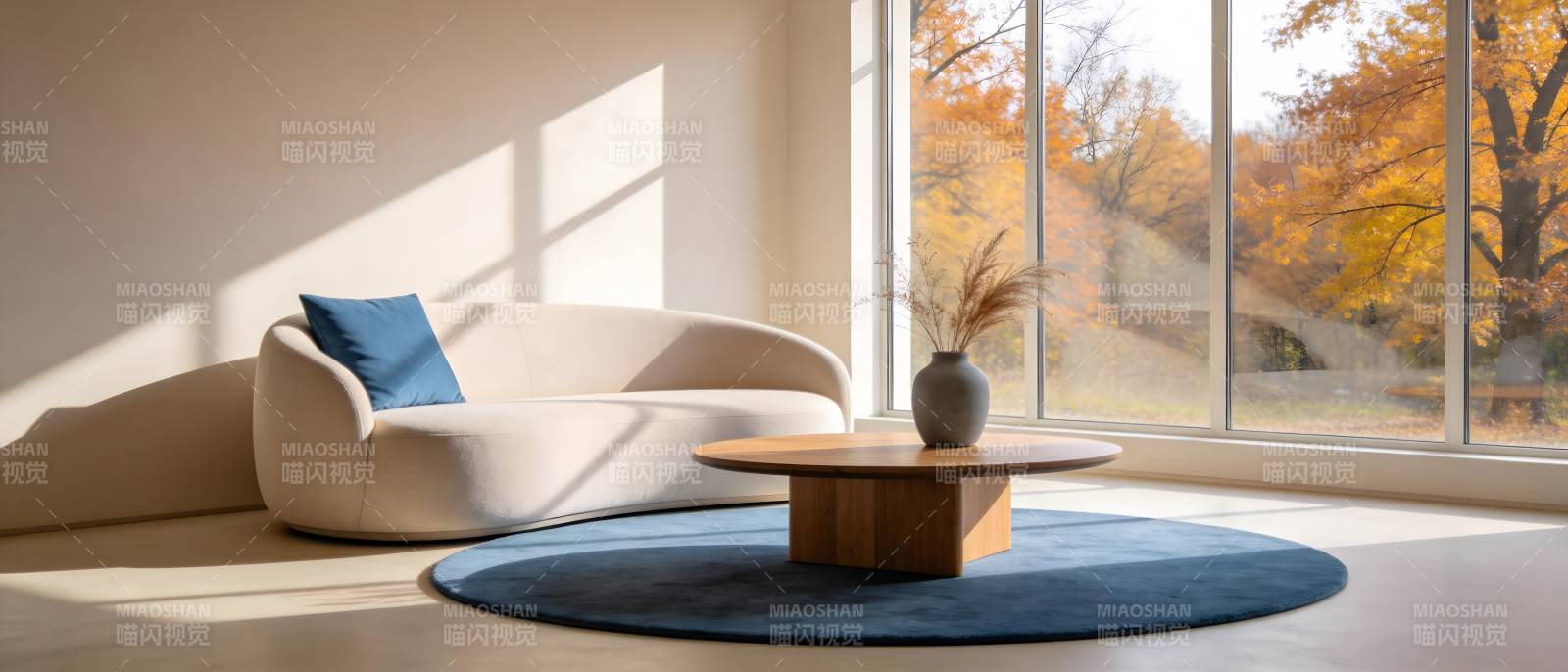 秋日静谧客厅图片