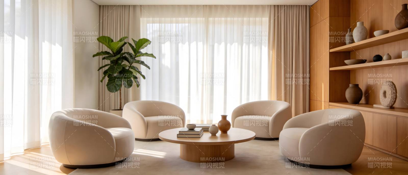 现代简约客厅设计图片