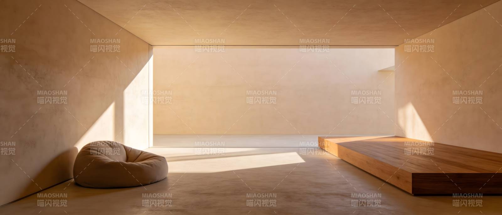 极简光影空间图片