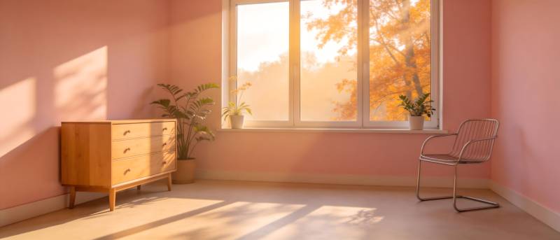 温馨粉色房间图片