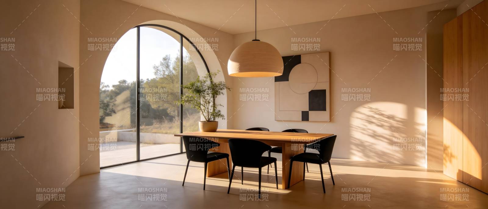 现代简约餐厅设计图片