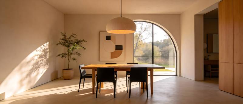 现代简约餐厅设计图片