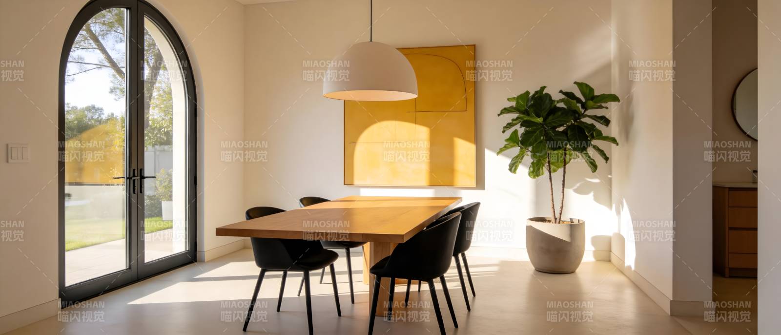 现代简约餐厅设计图片