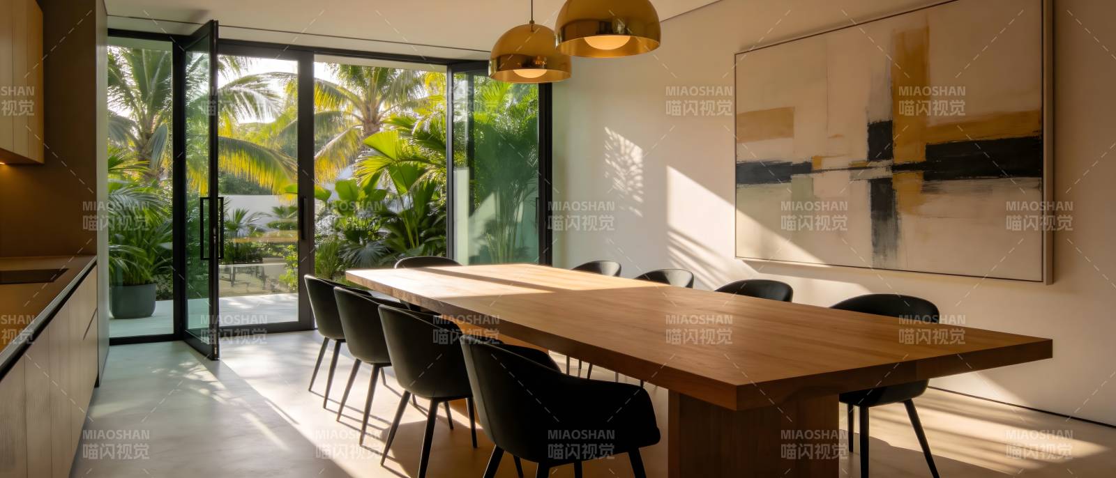 现代简约餐厅设计图片