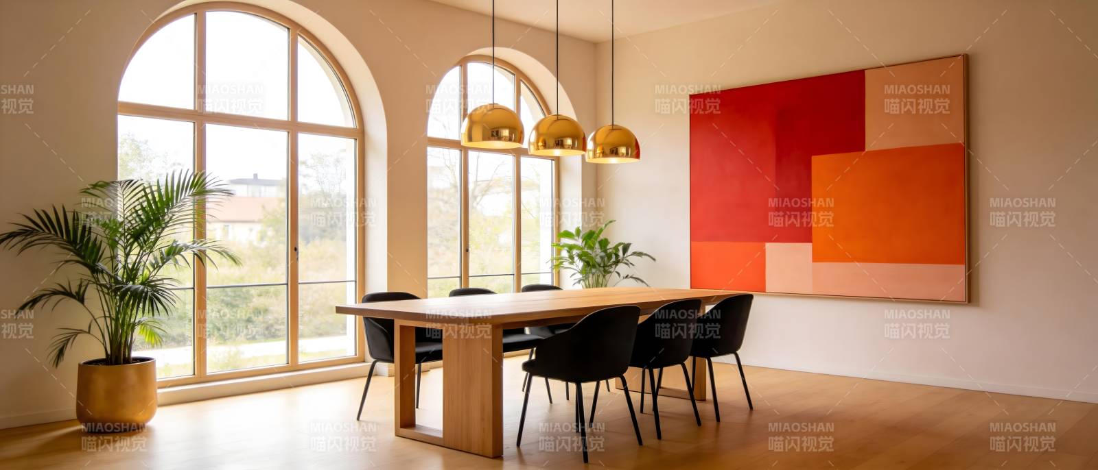 现代简约餐厅设计图片