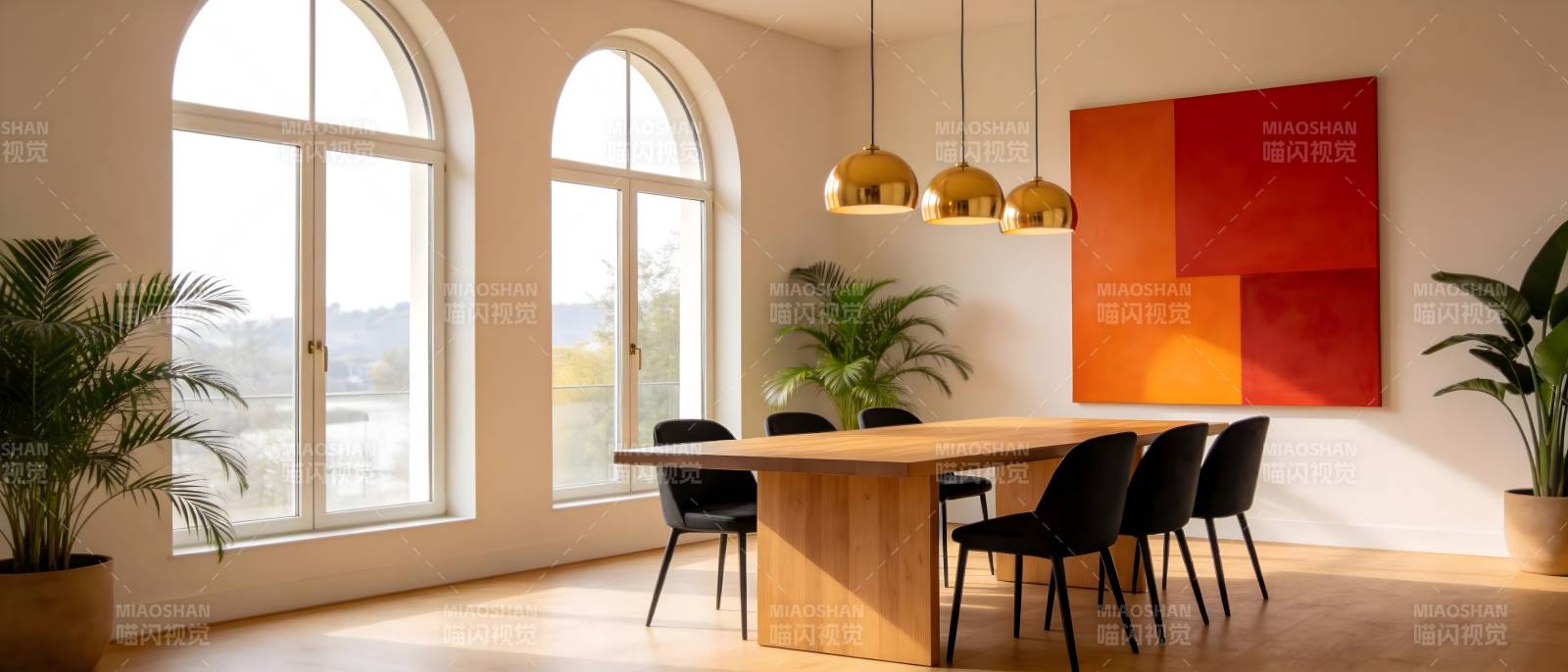 现代简约餐厅设计图片