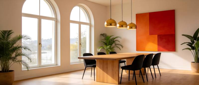 现代简约餐厅设计图片