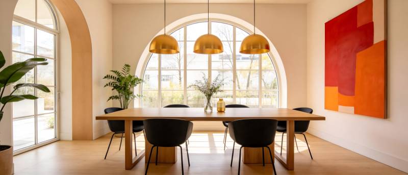 现代简约餐厅设计图片