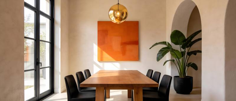 现代简约餐厅设计图片