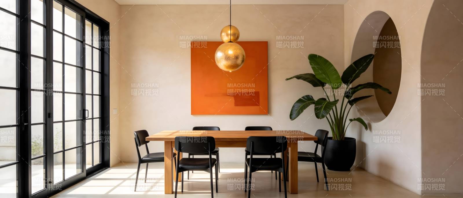 现代简约餐厅设计图片