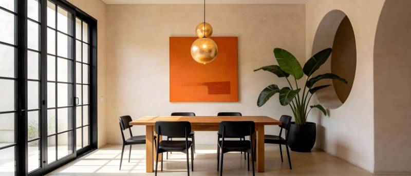 现代简约餐厅设计图片