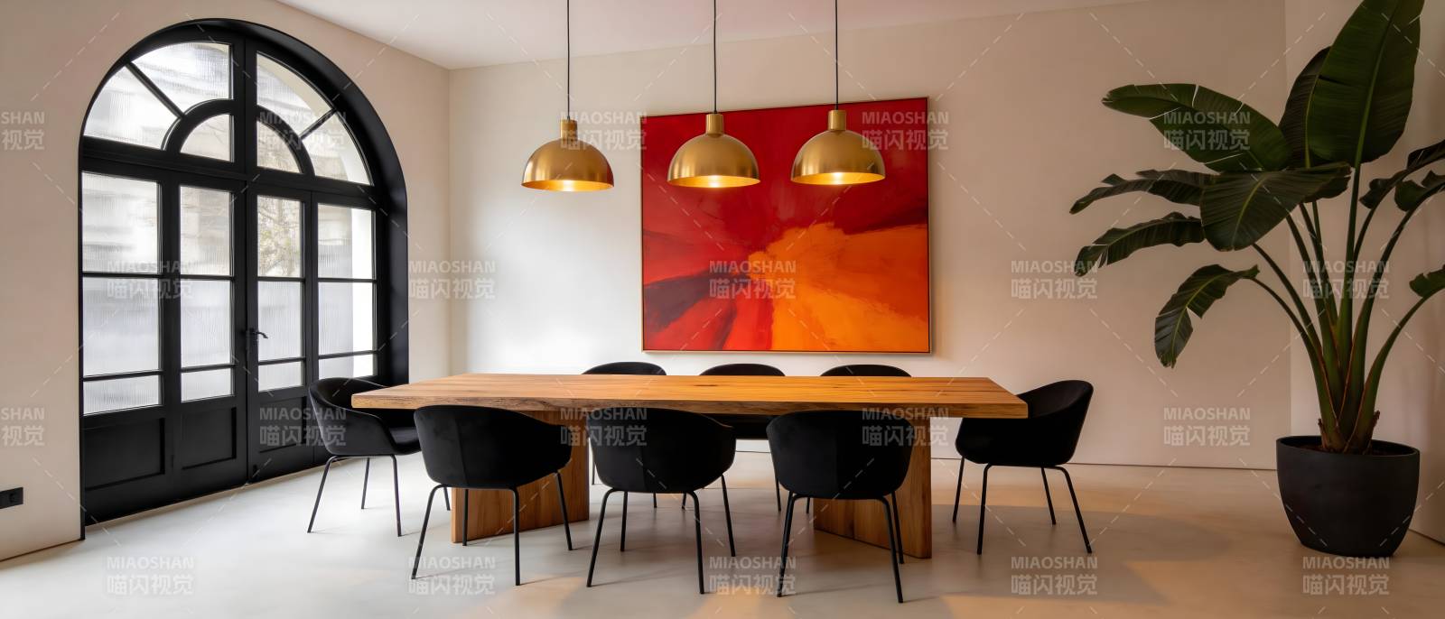 现代简约餐厅设计图片