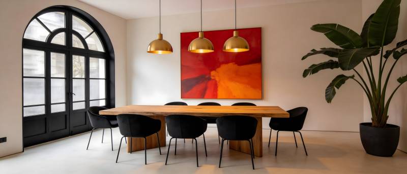 现代简约餐厅设计图片