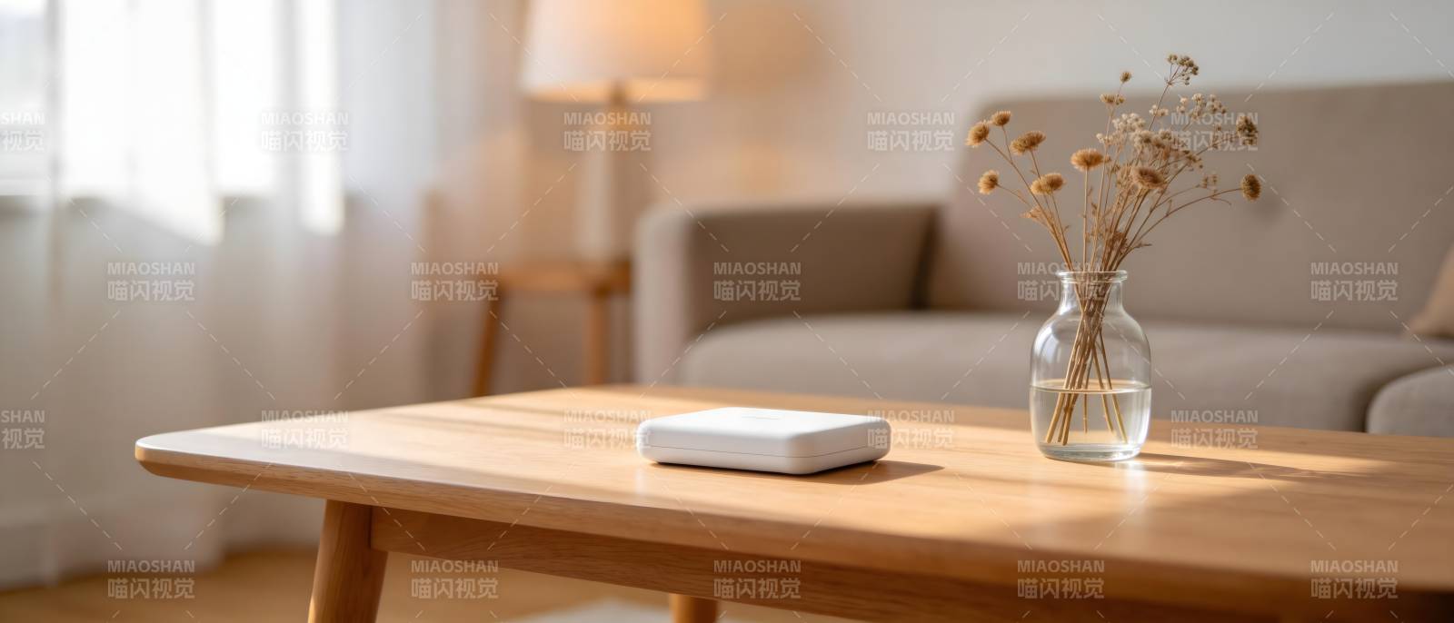 温馨客厅一角图片