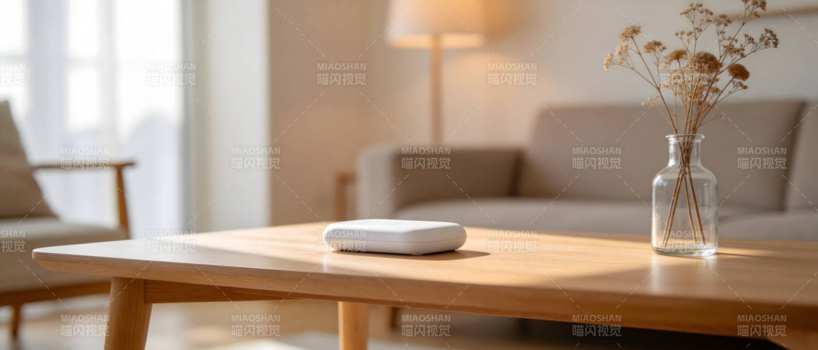 温馨客厅一角图片