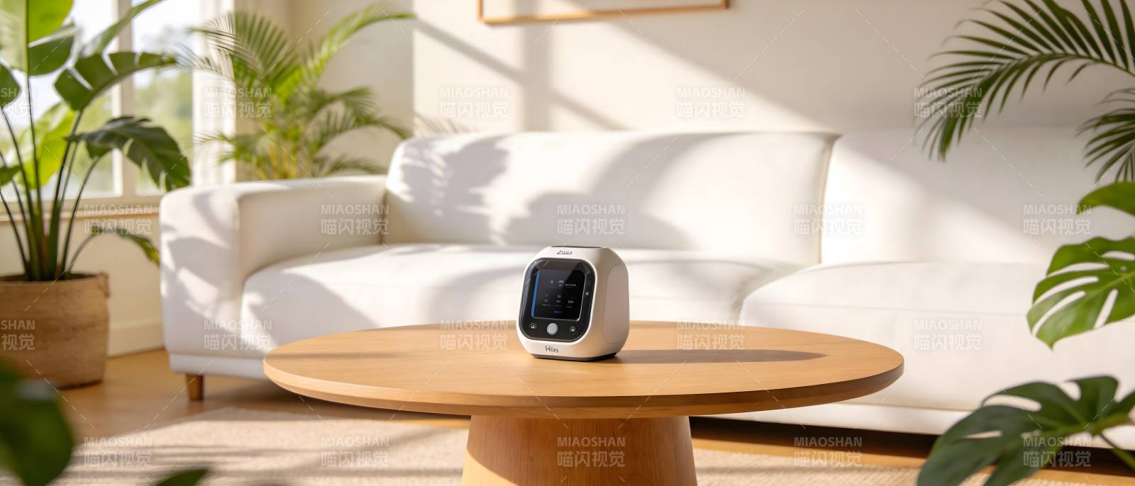 智能音箱家居生活图片