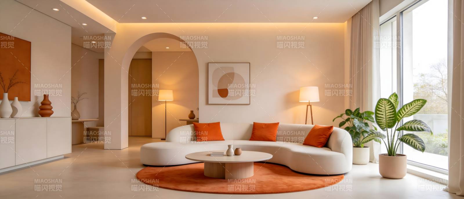 现代简约客厅设计图片