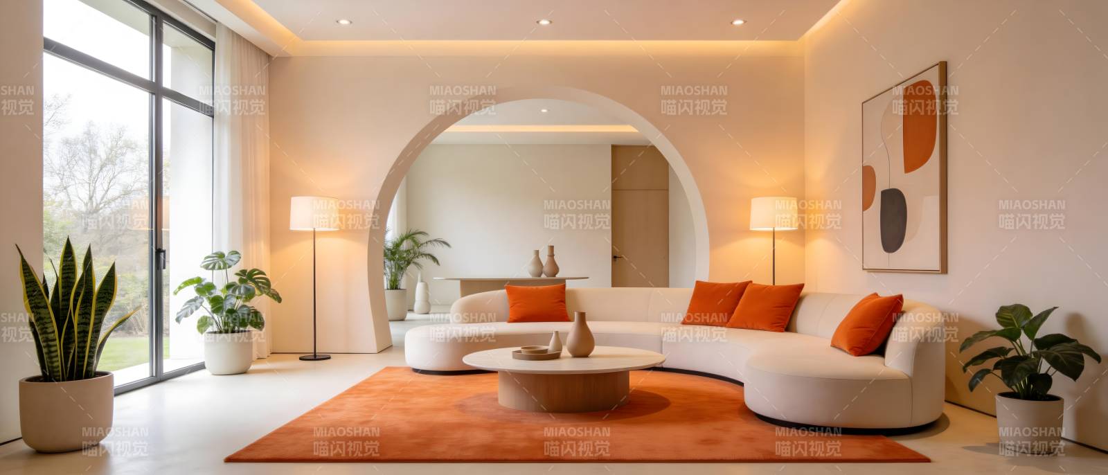 现代简约客厅设计图片