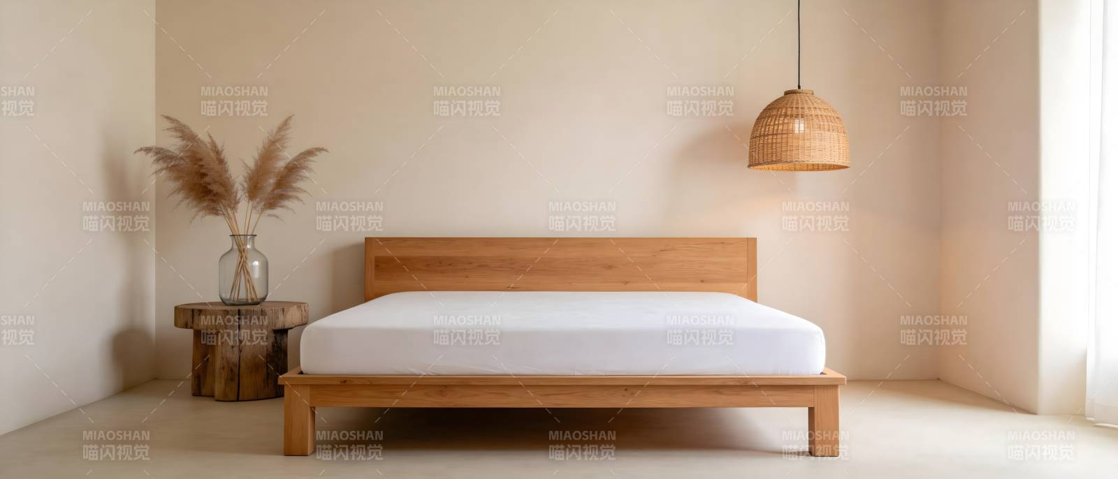 简约木质卧室设计图片