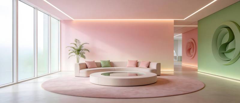 现代简约客厅设计图片