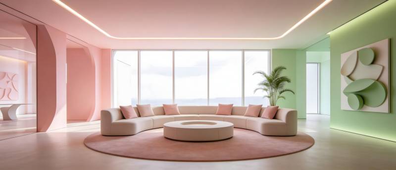 现代简约客厅设计图片