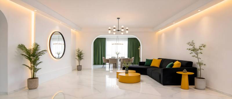 现代简约客厅设计图片