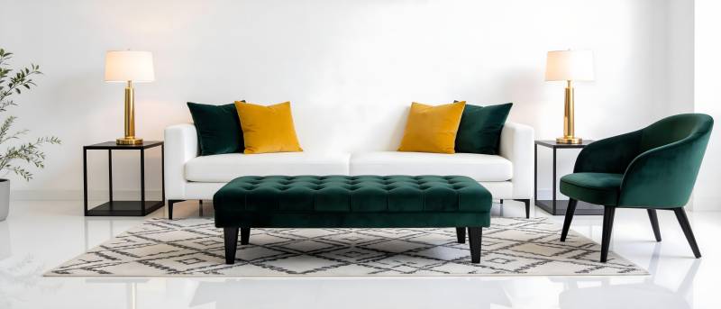 现代客厅布置图片