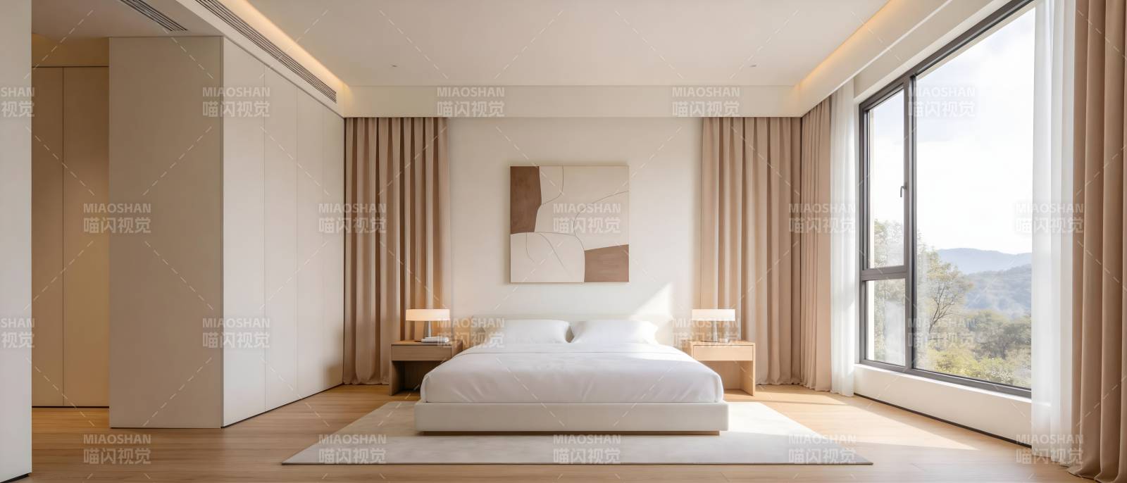 现代简约卧室设计图片