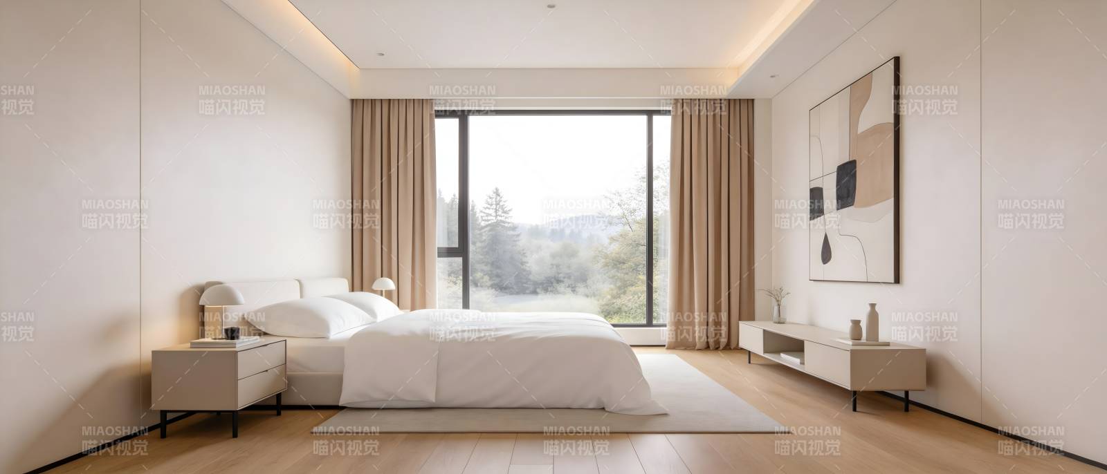 现代简约卧室设计图片