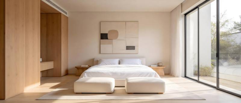 现代简约卧室设计图片