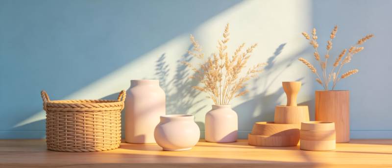 简约家居摆件图片