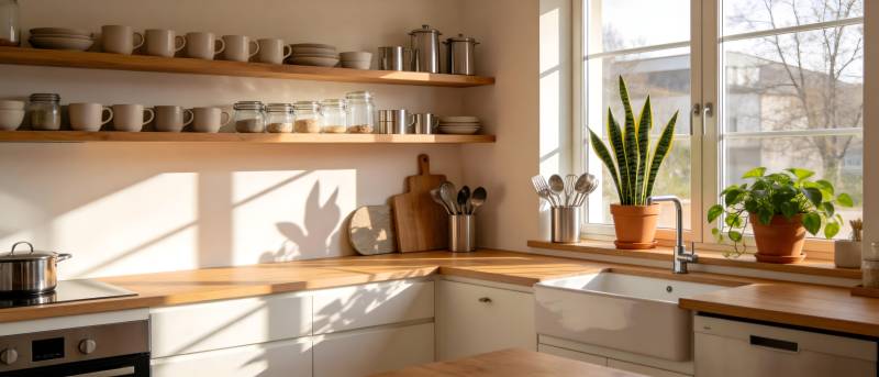 阳光厨房 温馨整洁图片