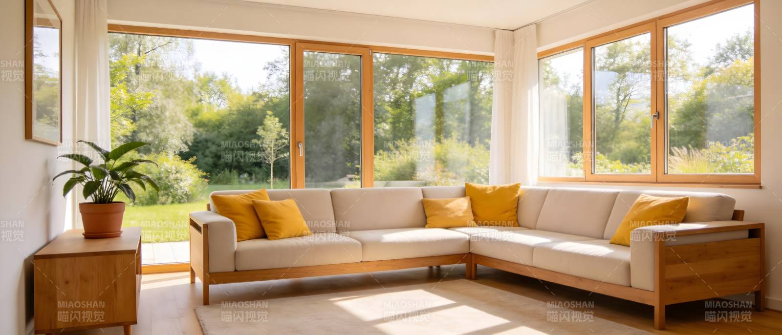 明亮客厅 自然光满溢图片