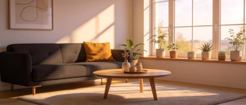 阳光客厅 温馨舒适图片