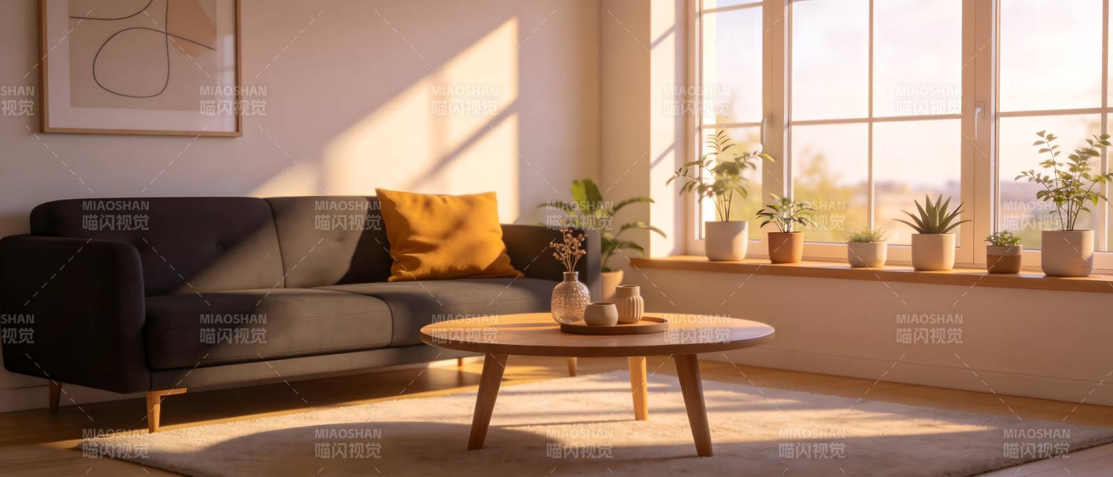 阳光客厅 温馨舒适图片