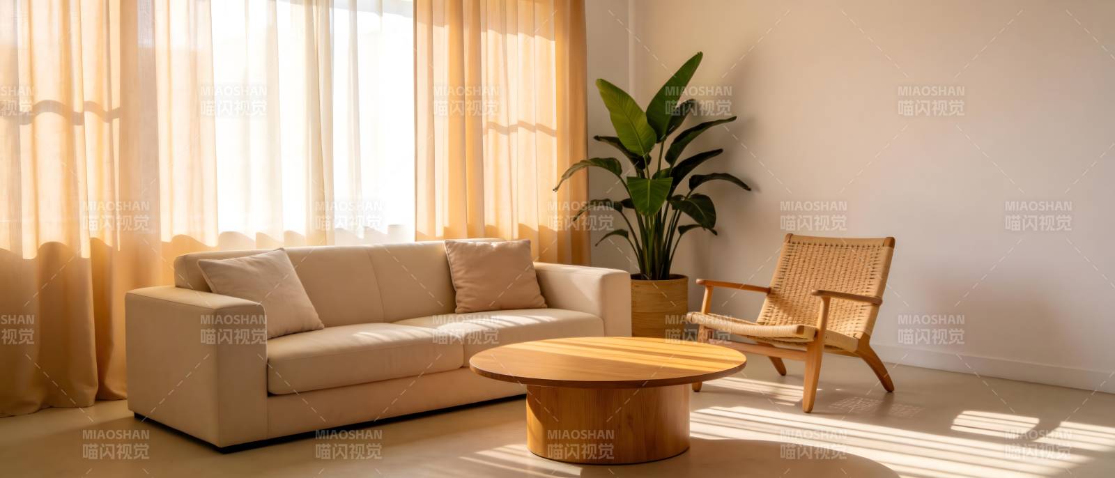 温馨客厅一角图片