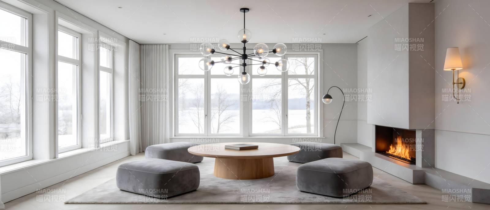 现代简约客厅设计图片