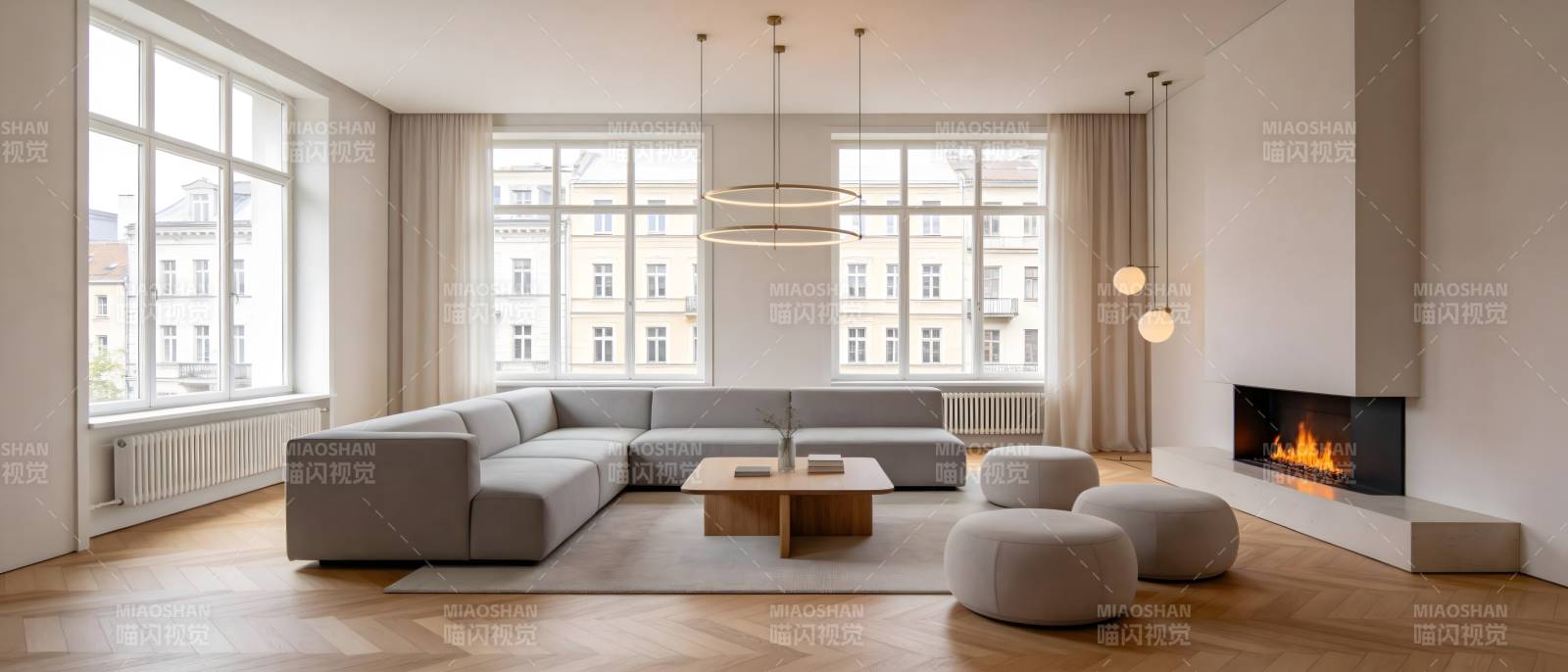 现代简约客厅设计图片